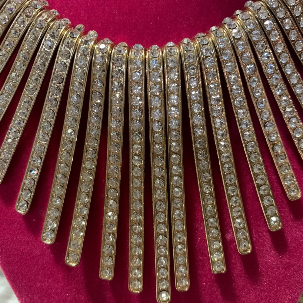 Beautiful woman’s costume necklace